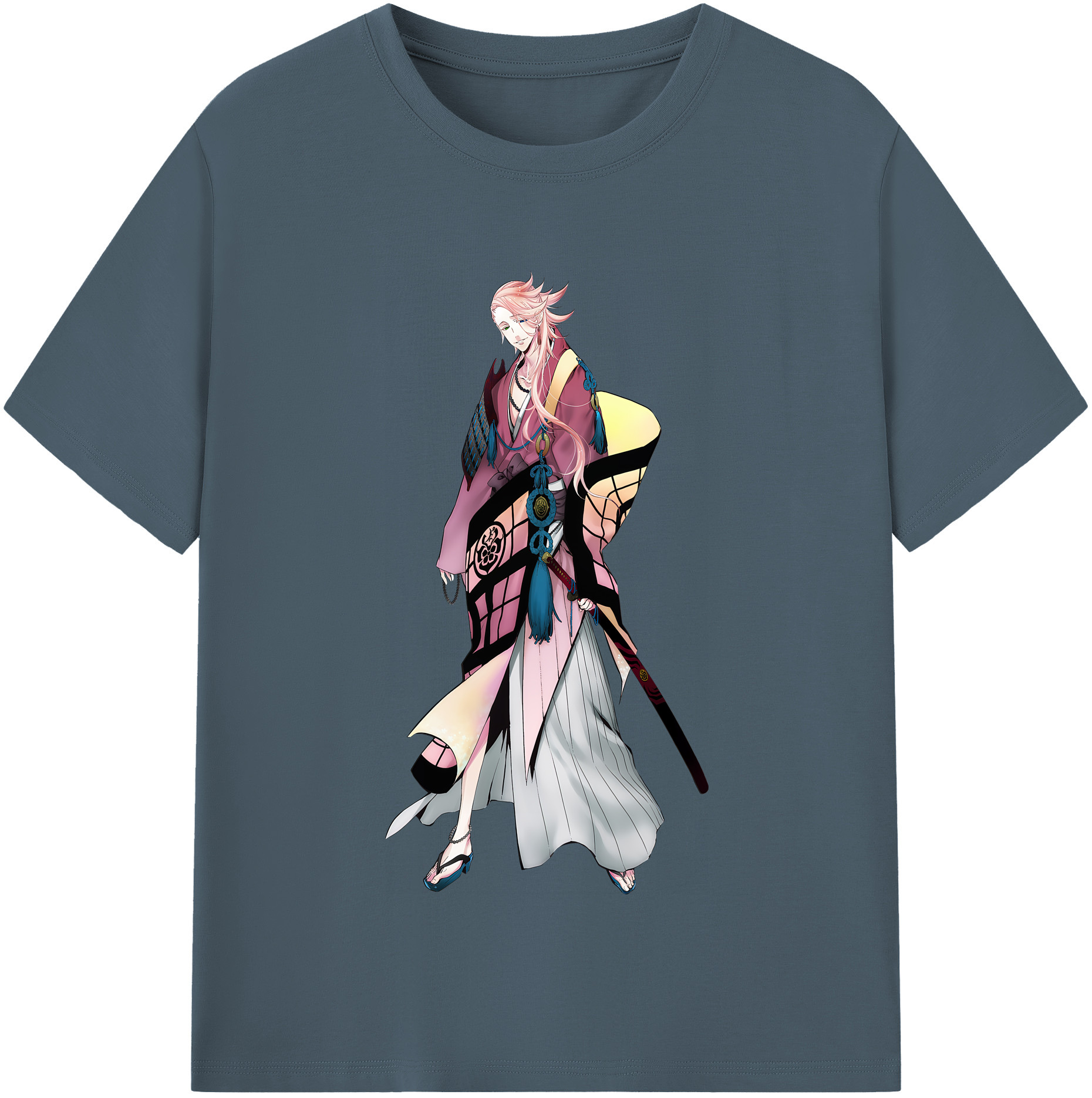 （画像用） 刀剣乱舞 Touken Ranbu 綿100％半袖Tシャツ（フロントプリント）